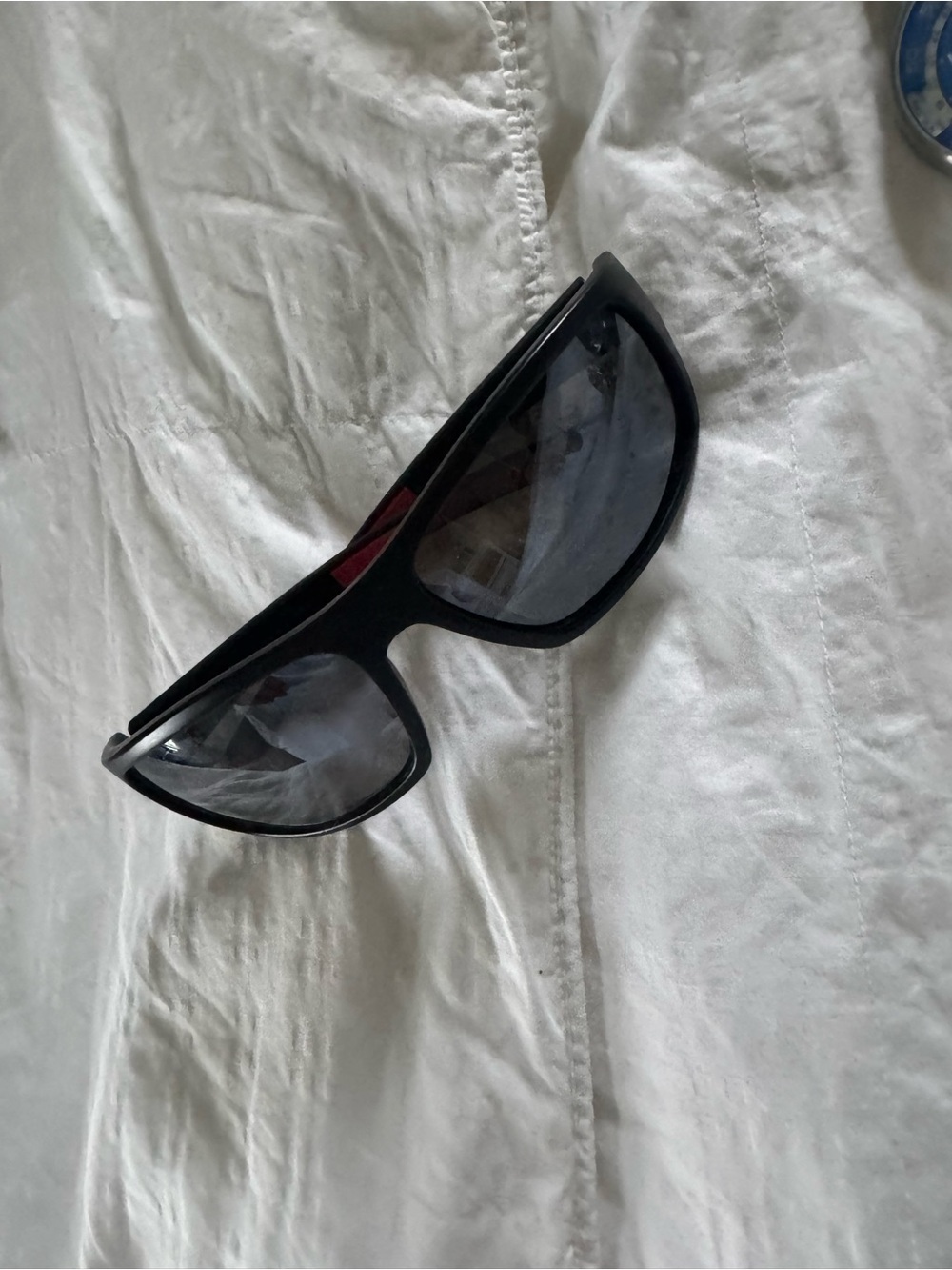 Columbia Black Wraparound Sunglasses